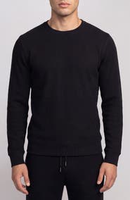 Onia Textured Waffle Knit Sweatshirt