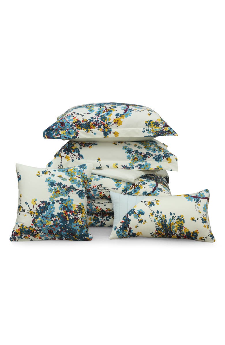 AZORES HOME Casablanca Duvet Cover & Sham Set, Main, color, Multi Blue