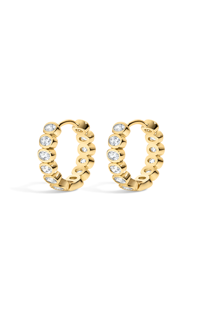 Electric Picks Champagne Hoops, Main, color, Gold