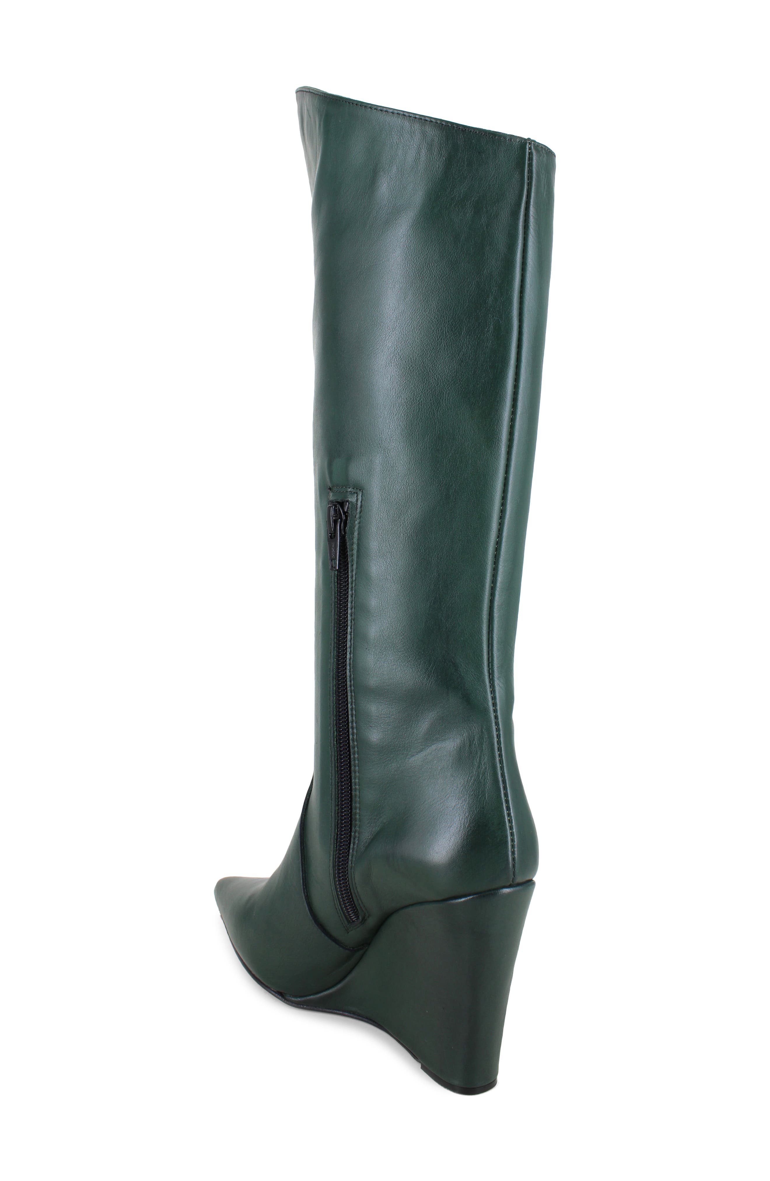 Karlin Pointed Toe Wedge Boot - image 4