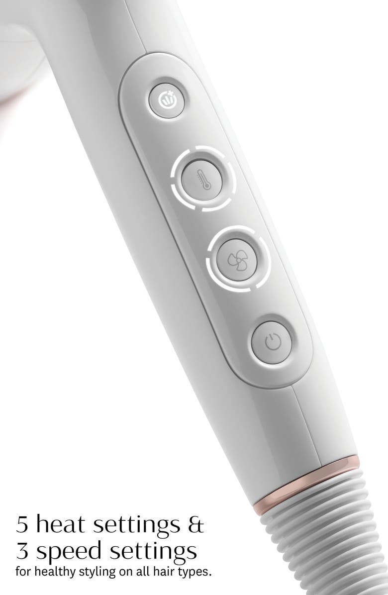 T3 Professional Hair Dryer and Brush SetAireLuxe, Alternate, color, White