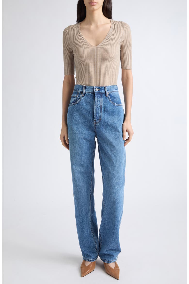 Temple Straight Leg Jeans, Alternate, color, VINTAGE MEDIUM BLUE