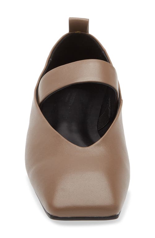 Tony Bianco Hawaii Mary Jane Flat In Liqueur Nappa