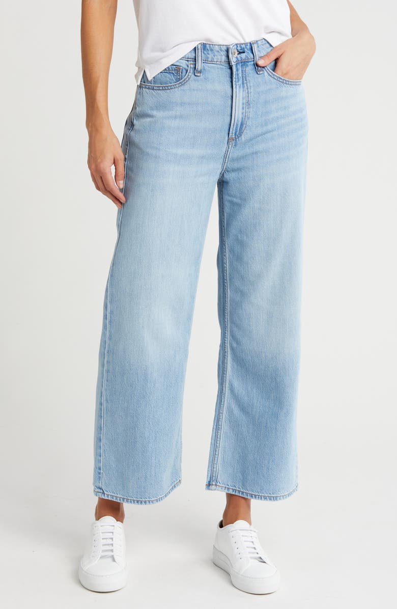 rag & bone Lori Crop Wide Leg Jeans, Main, color,