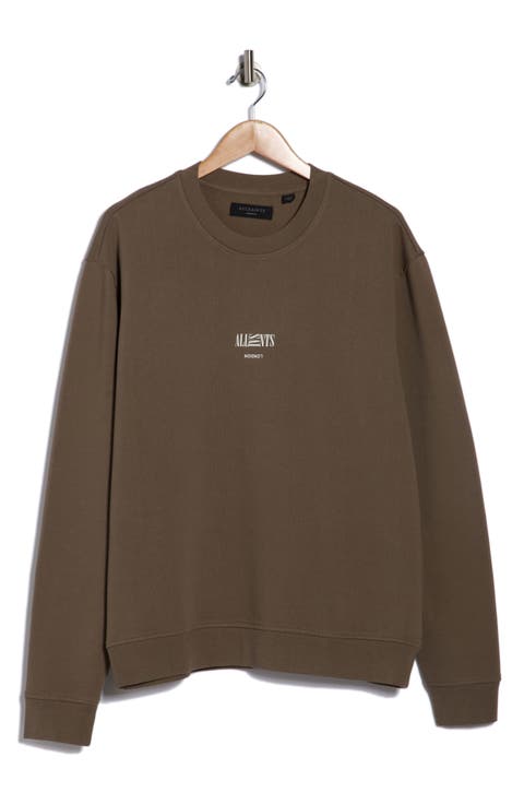 Burman Crewneck Cotton Sweatshirt