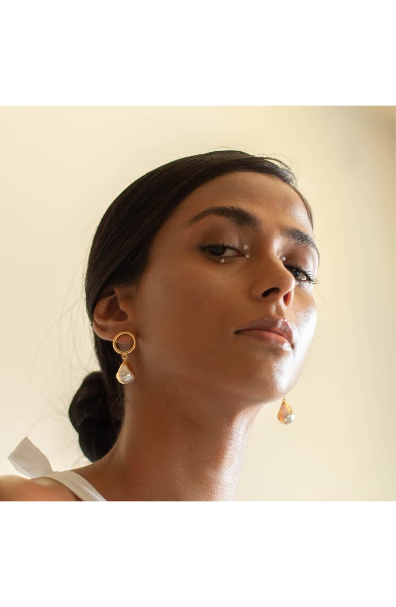 Dhwani Bansal LULUDROP EARRINGS, Alternate, color,