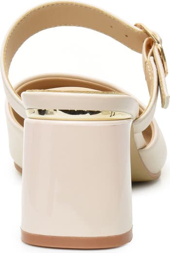 Belky Buckle Mule Pump