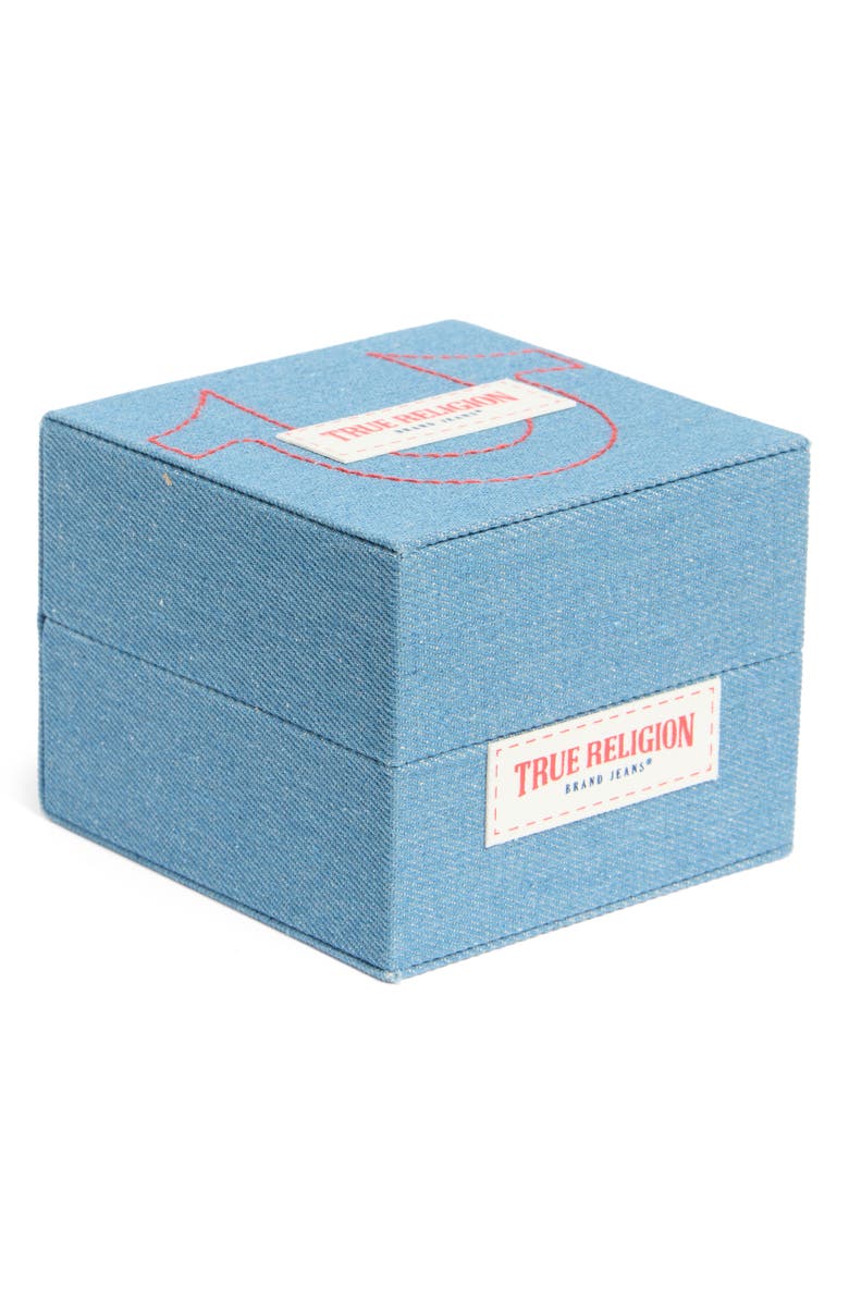 True Religion Double Link Crystal Bracelet Watch, 32.1mm & Assorted Bracelets Set, Alternate, color, Gold