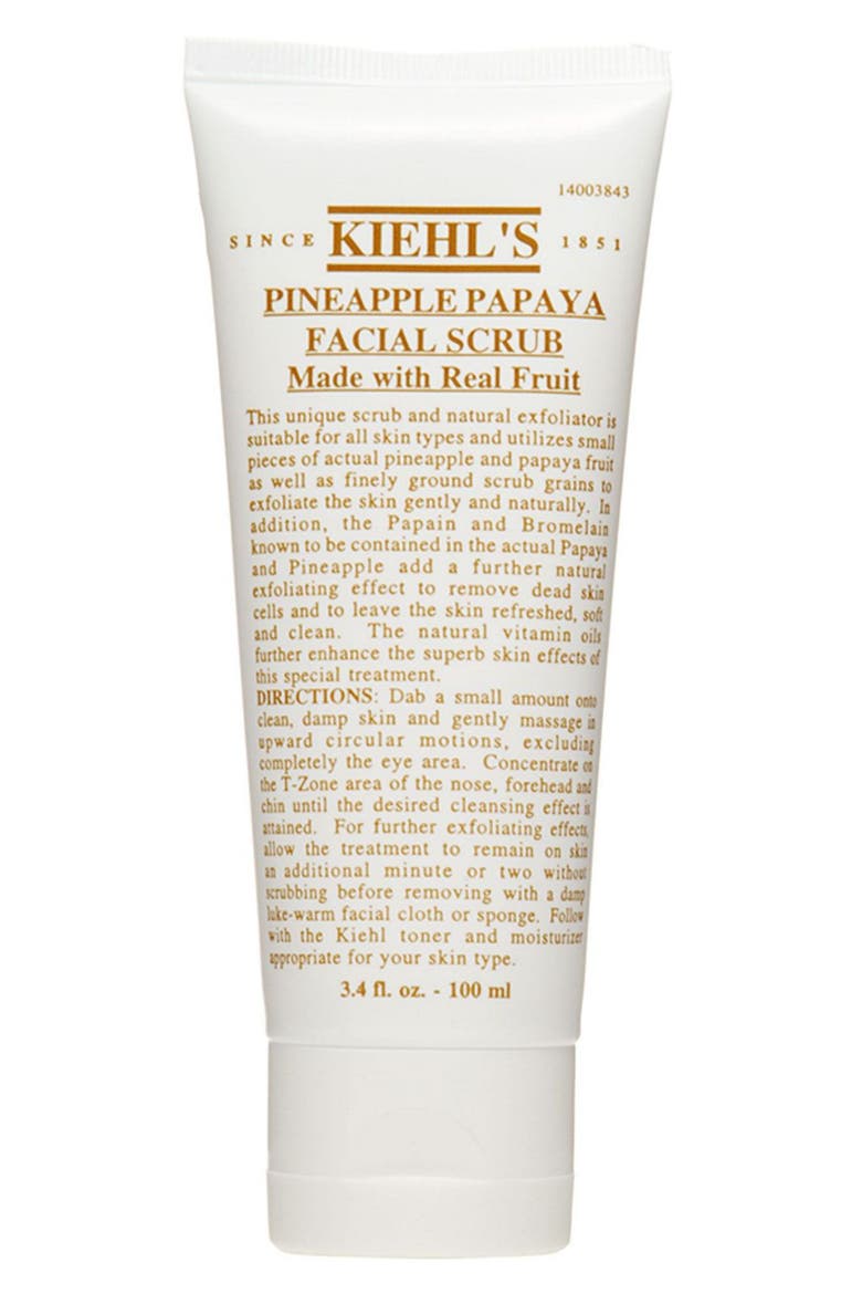 Pineapple Papaya Facial Scrub, Alternate, color, NO COLOR