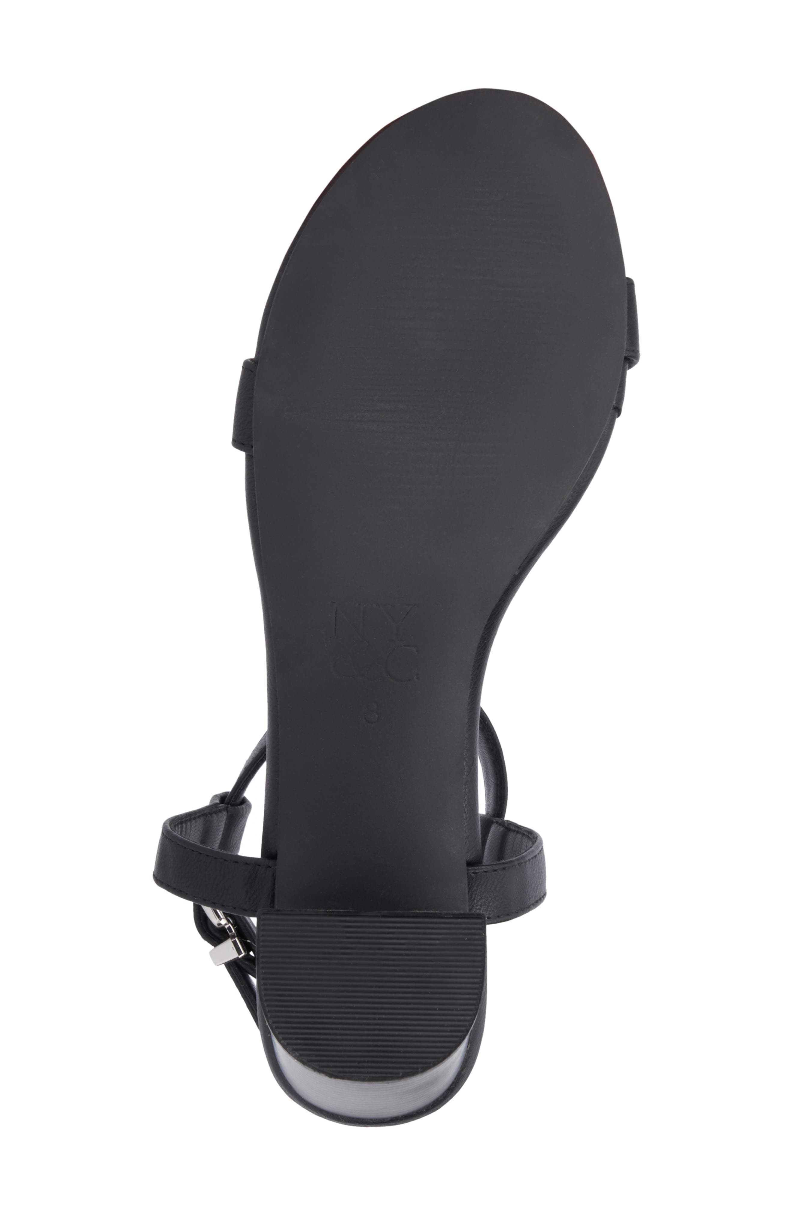 NEW YORK AND COMPANY Livvy Block Heel Sandal, Alternate, color, Black