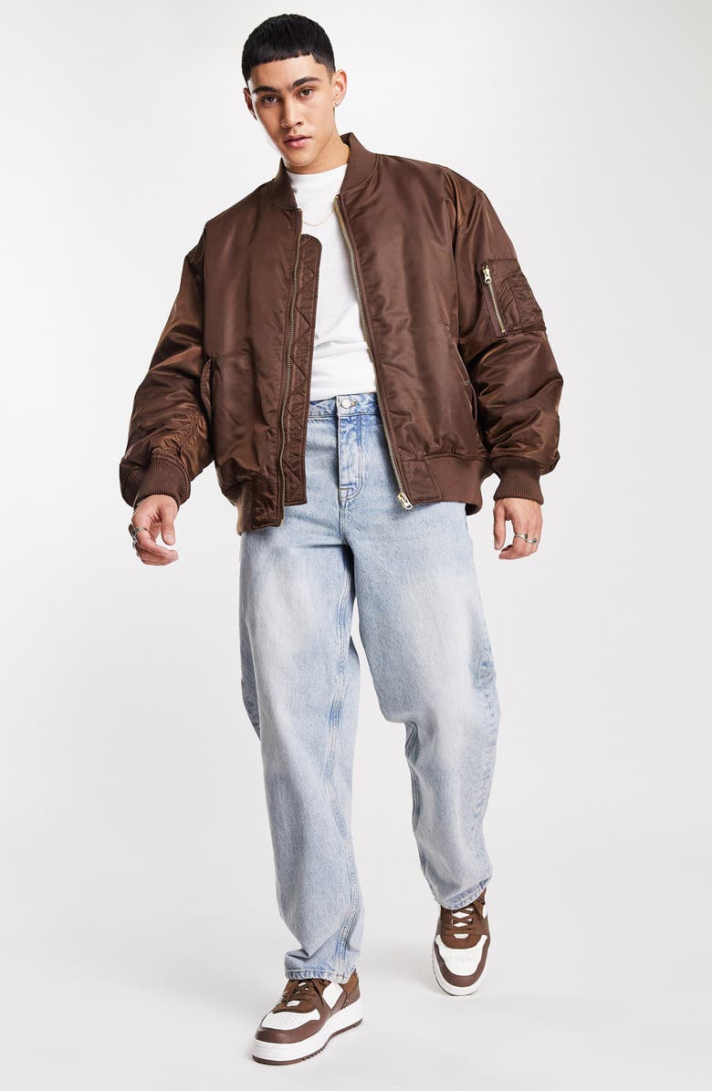 ASOS DESIGN Baggy Jeans, Alternate, color,