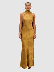 Pretty Lavish Lethe Scarf Maxi Dress