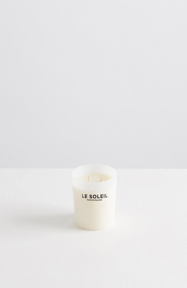 Maison Balzac Le Soleil Large Perfumed Candle, Alternate, color, 