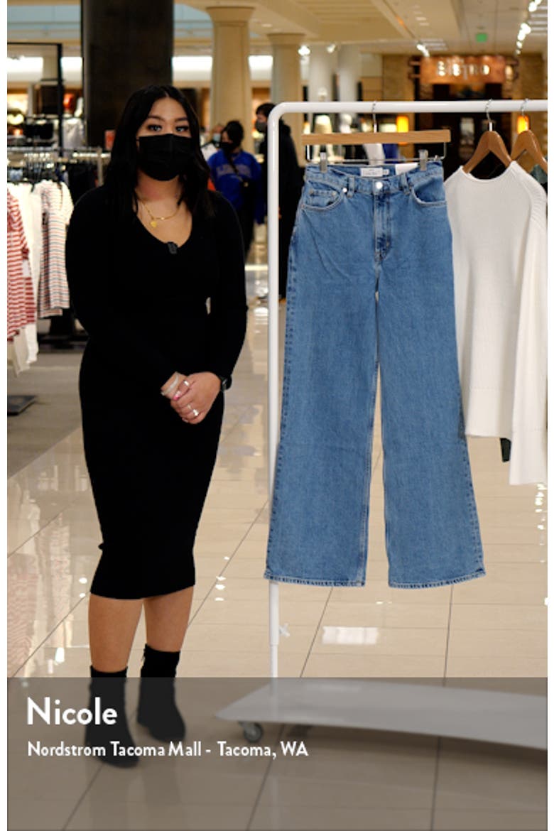 Treasure Cut High Waist Wide Leg Jeans video