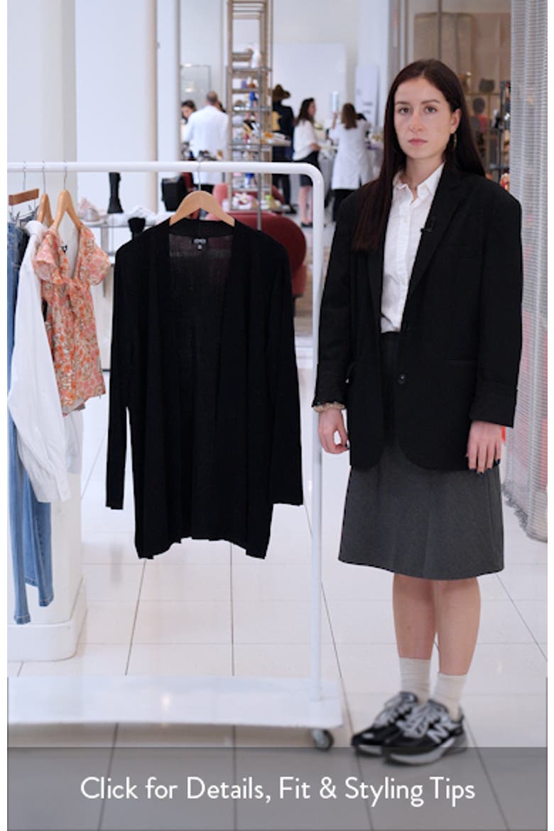 Open Front Cardigan video