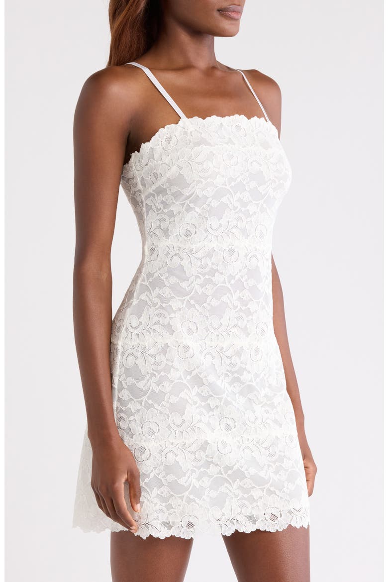 Peony Lace Chemise, Alternate, color, WARM WHITE