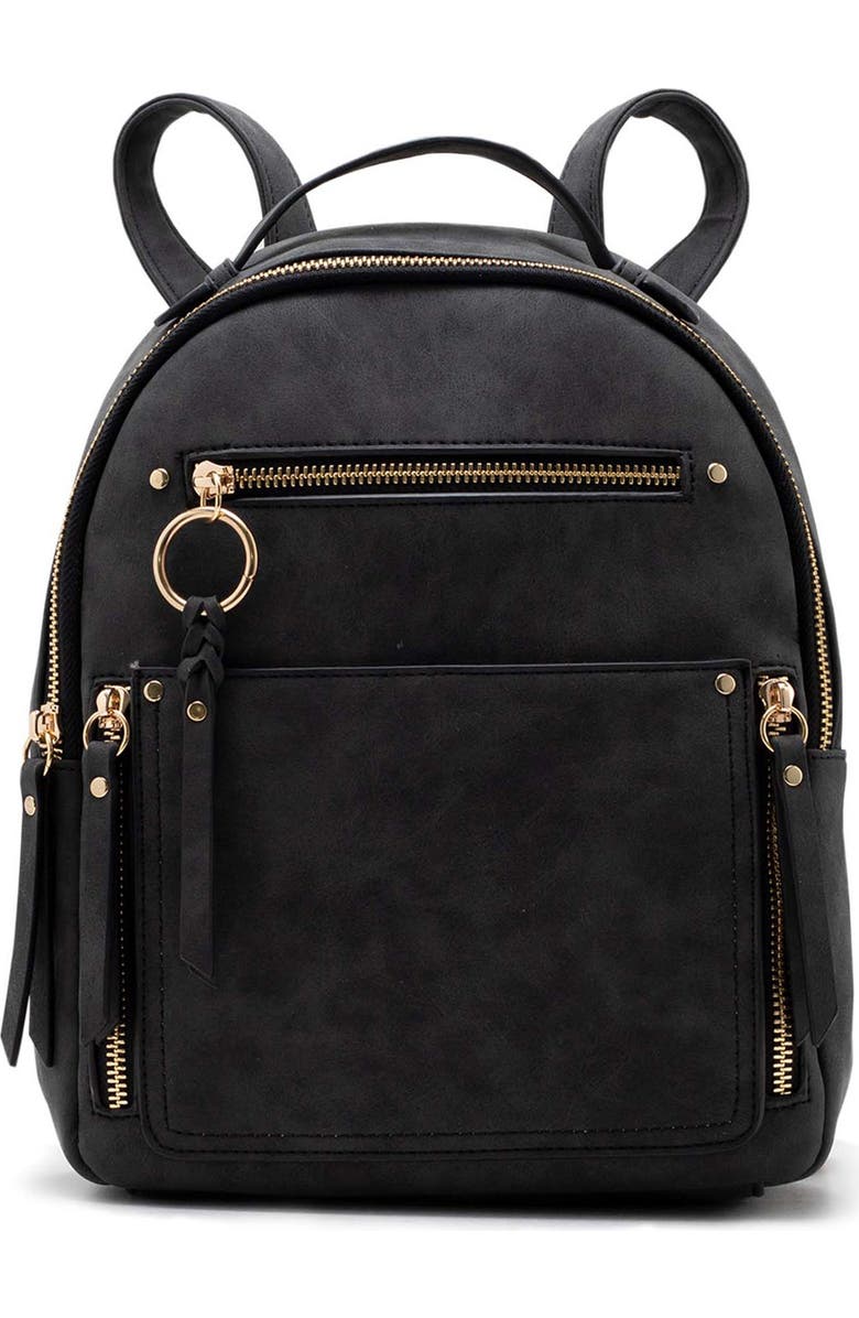 Violet Ray New York Maddi Multi Pocket Backpack, Main, color,