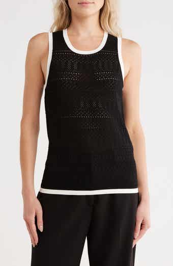 JASON WU Pointelle Sleeveless Sweater