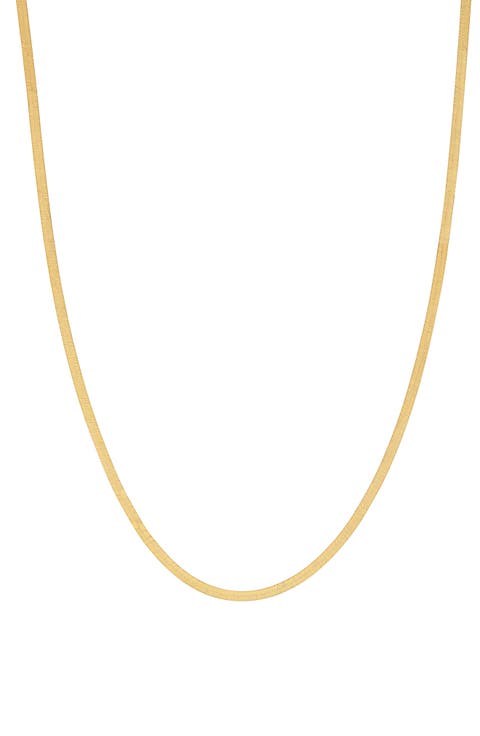 Herringbone Chain Necklace