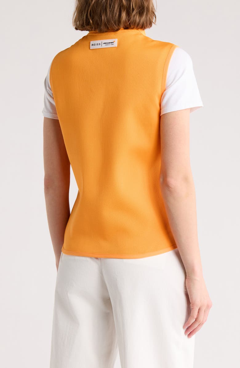 Reiss x McLaren Foster Quilted Vest, Alternate, color, 