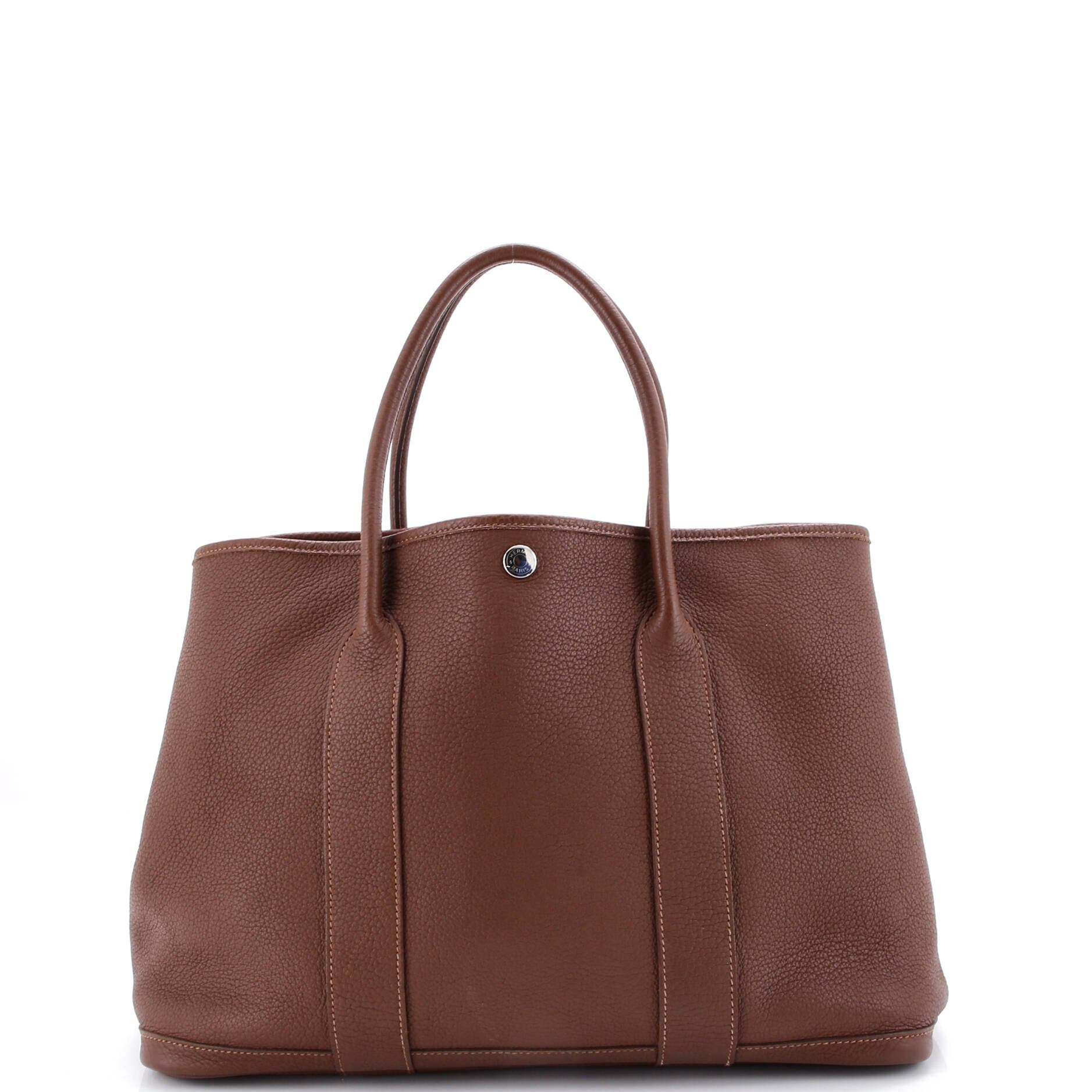 Pre-Owned Hermes Garden Party Tote Leather 36, Alternate, color, 