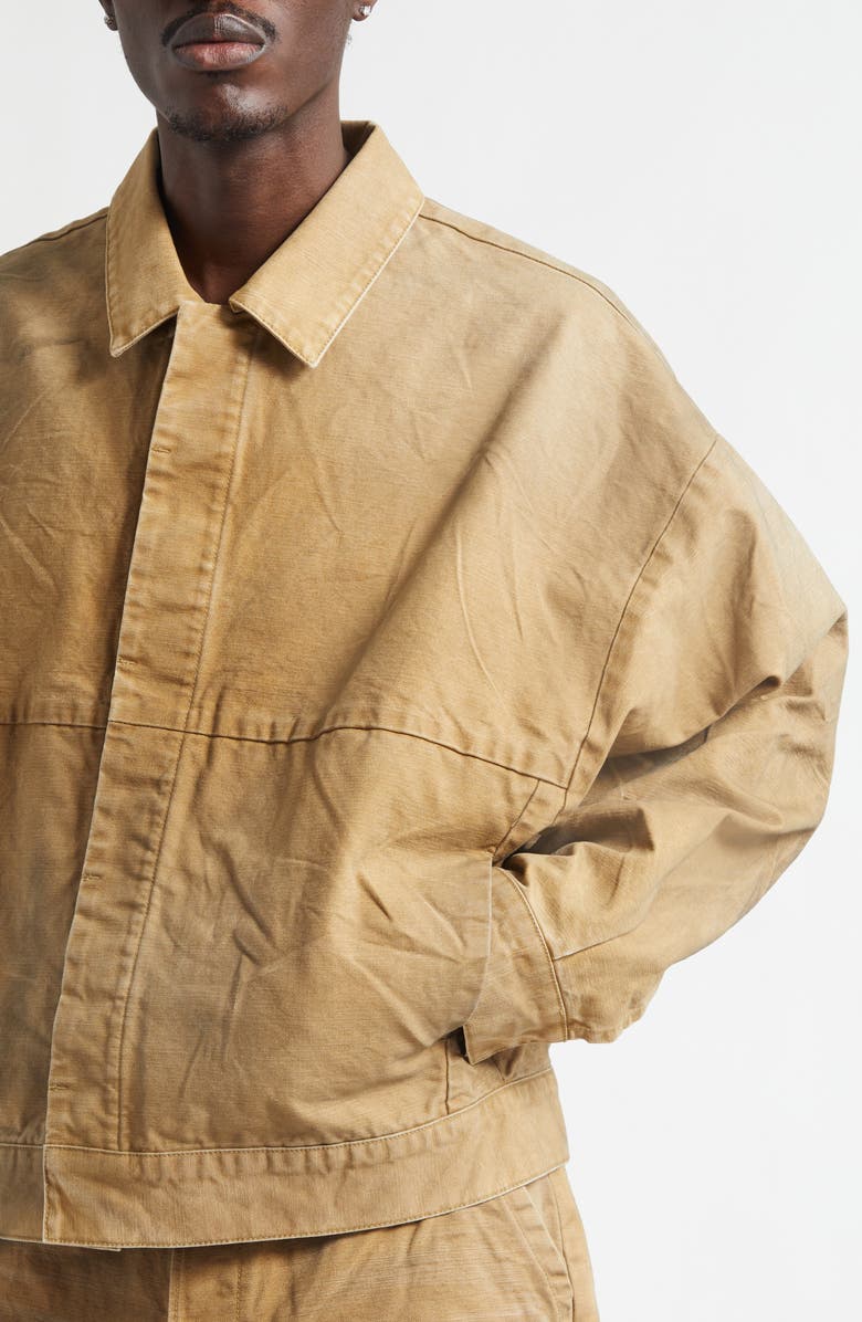 Fear of God Cotton Canvas Utility Jacket, Alternate, color, Washed Canyon Washed Canyon