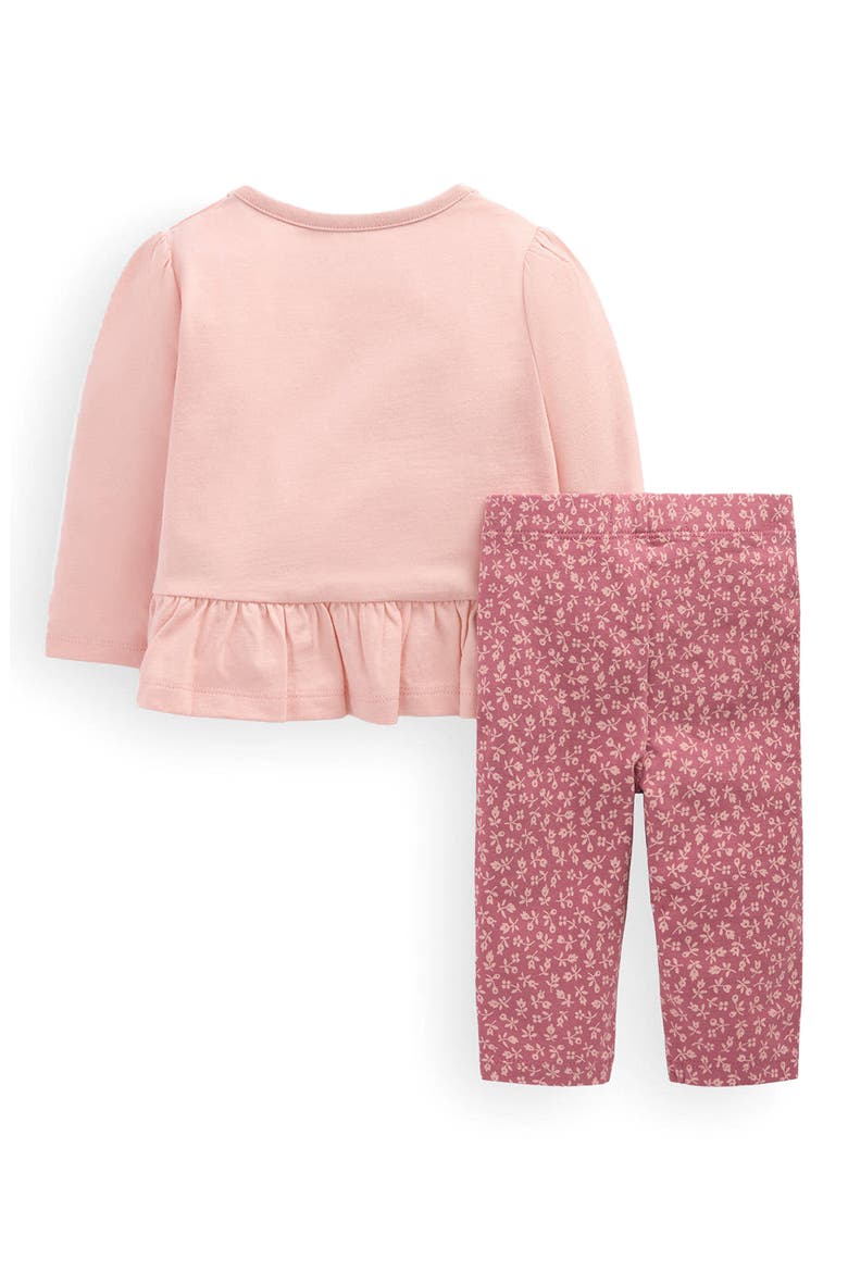 Kids' Appliqu9 Jersey Play Set, Alternate, color, PINK PATCHWORK PUMPKINS