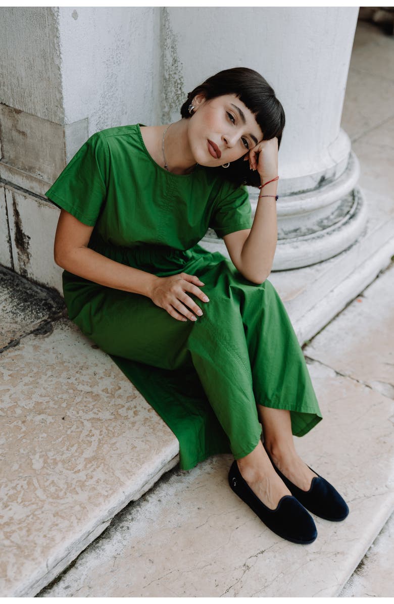 Gondolina Shoes Venetian Slippers, Alternate, color, Pellestrina Black