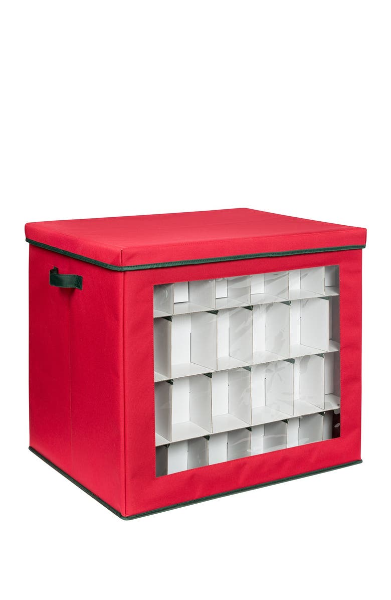 HONEY-CAN-DO Red Ornament Cube - Set of 120, Alternate, color,