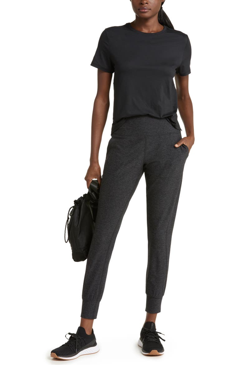 Restore Slim Fit Pocket Jogger, Alternate, color, BLACK