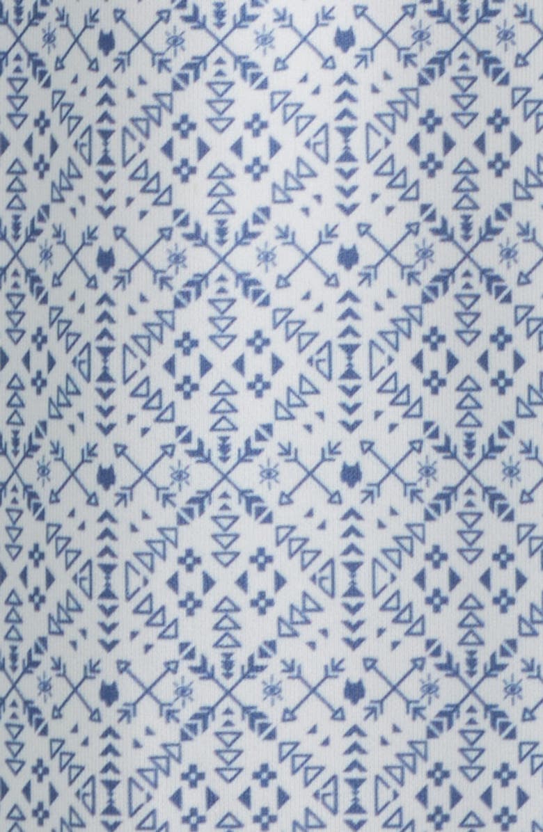 Greyson Echo Falls Geo Print Performance Golf Polo, Alternate, color, Arctic