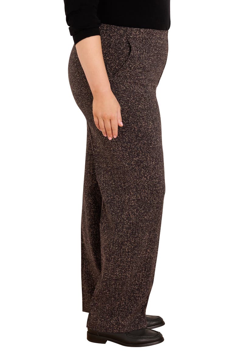 Lenox Printed Wide Leg Pants, Alternate, color, BLACK MULTI