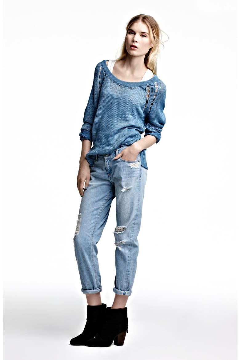 'Bay' Sweater, Alternate, color, LIGHT BLUE