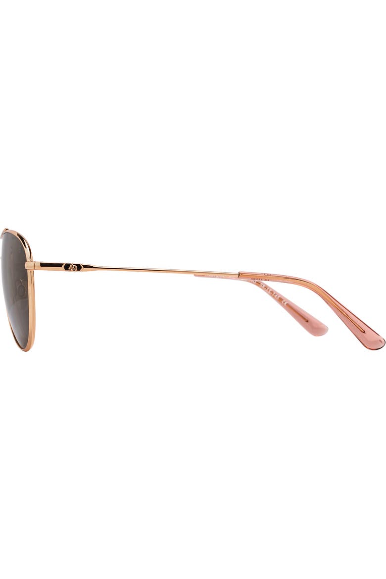 Margot 58mm Round Nylon Polarized, Alternate, color, Rose Gold - BNN-P