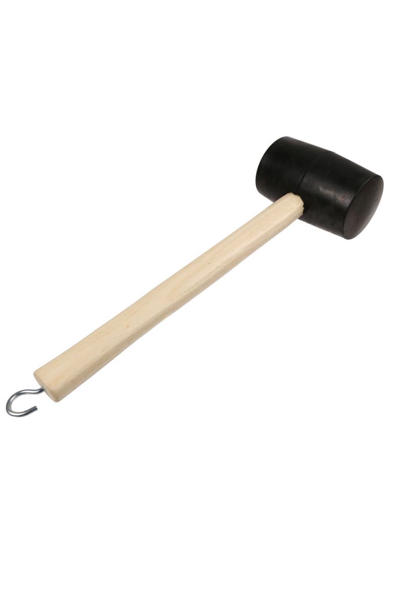 Great Outdoors Camping Mallet With Peg Extractor, Main, color, Black and Beige