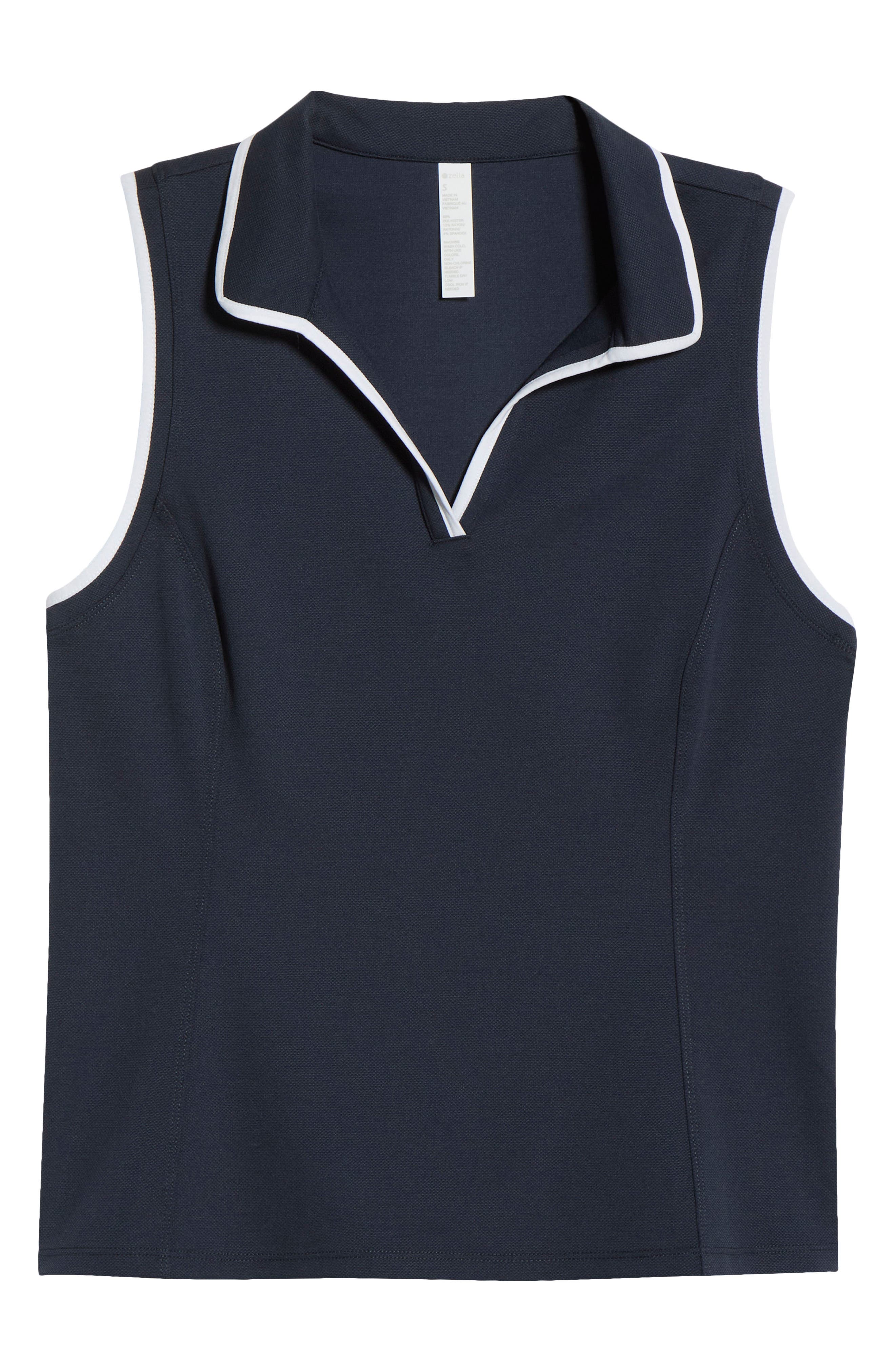 Pace Pique Knit Polo Tank - image 2