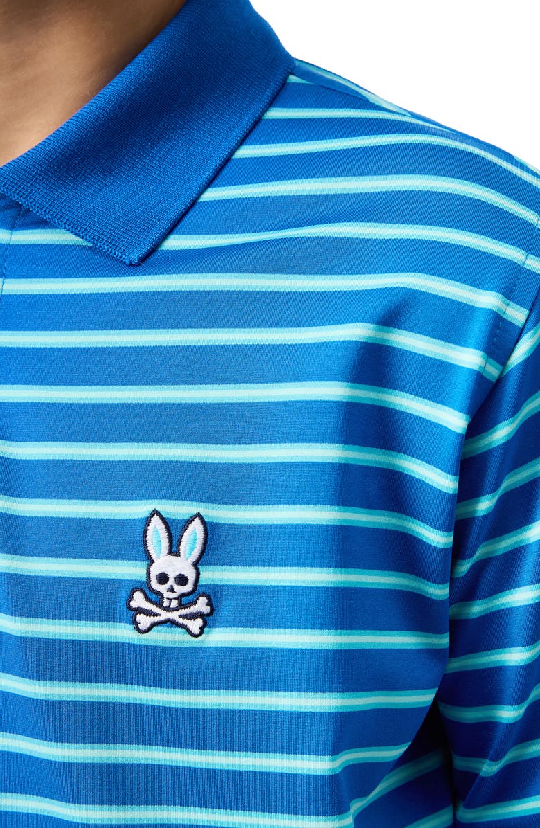 Psycho Bunny Kids' Willis Sport Stripe Polo, Alternate, color, 