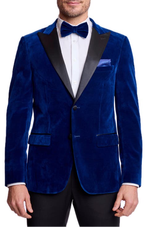 Kyle Peak Lapel Velvet Tuxedo Jacket