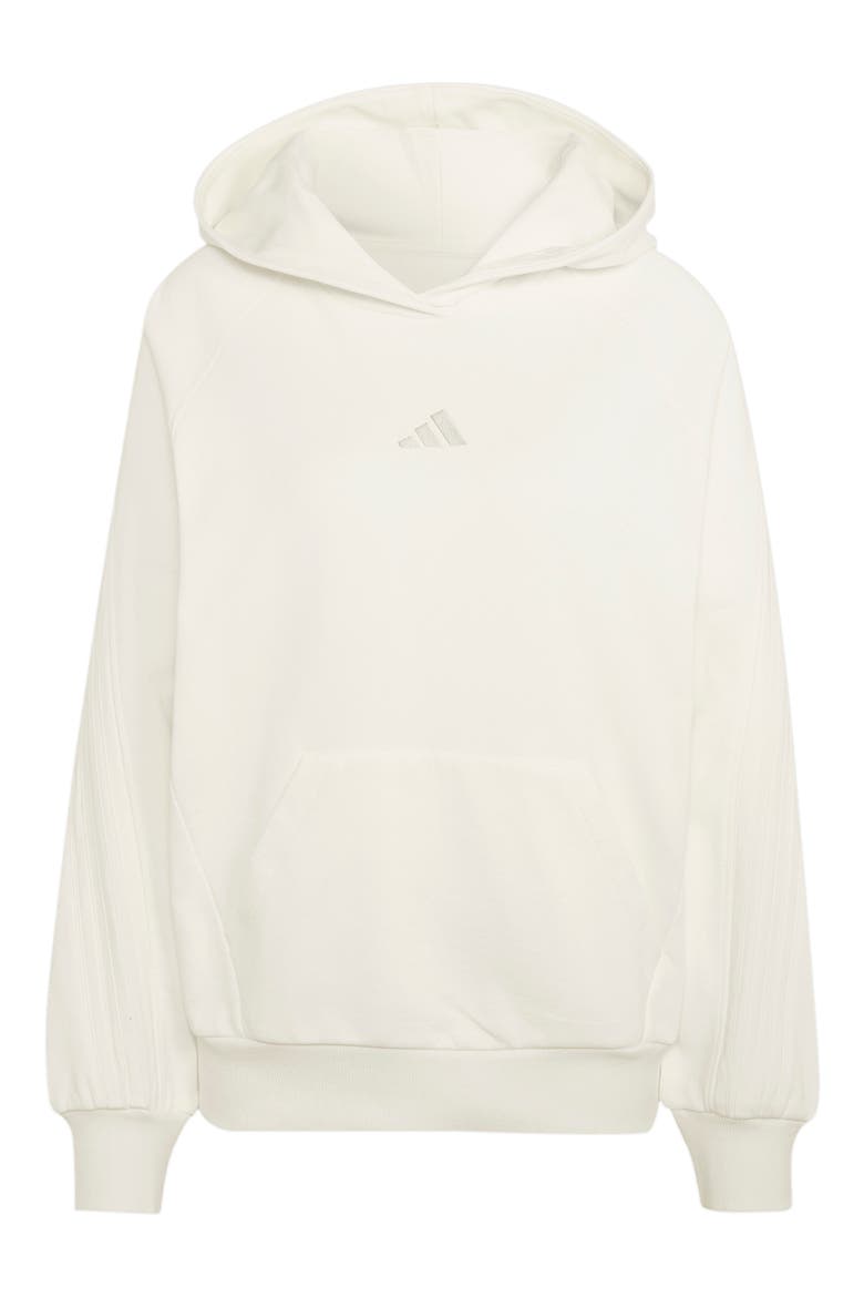 3-Stripes Hoodie, Alternate, color, OFF WHITE/ OFF WHITE