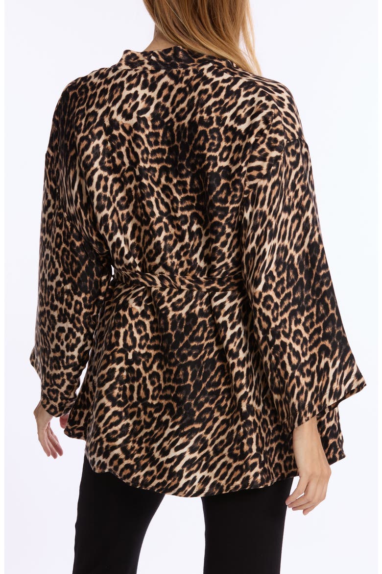 Roxane Maternity and Nursing Blouse, Alternate, color, LEOPARD