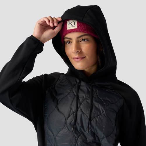Backcountry Insulated Hoodie In Black