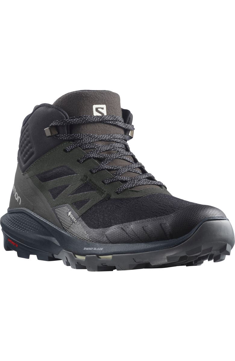 Salomon Outpulse Mid Gore-Tex<sup>®</sup> Hiking Shoe, Main, color,