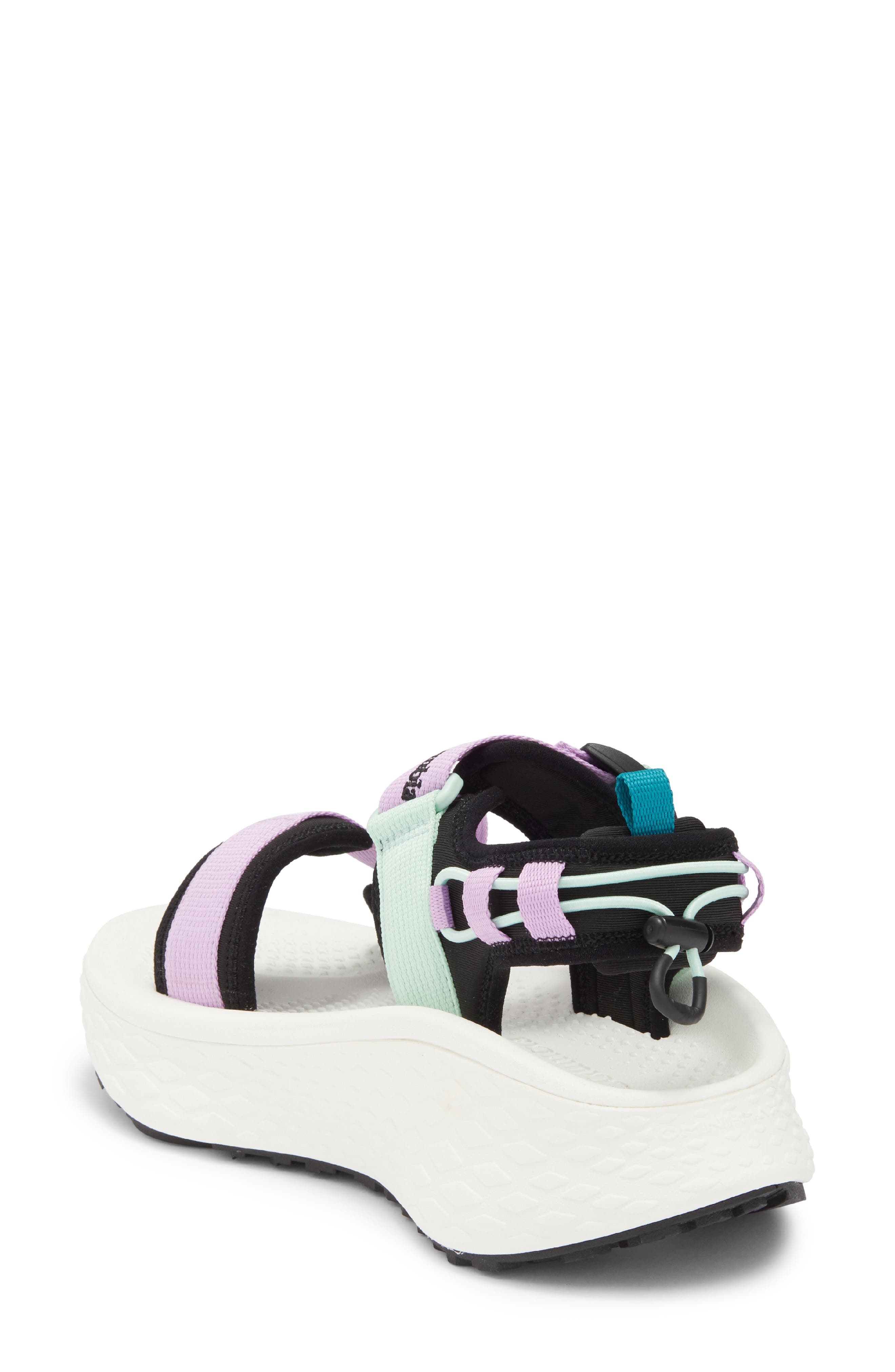 Columbia Konos Elevate Sandal, Alternate, color, Black/ Sea Ice