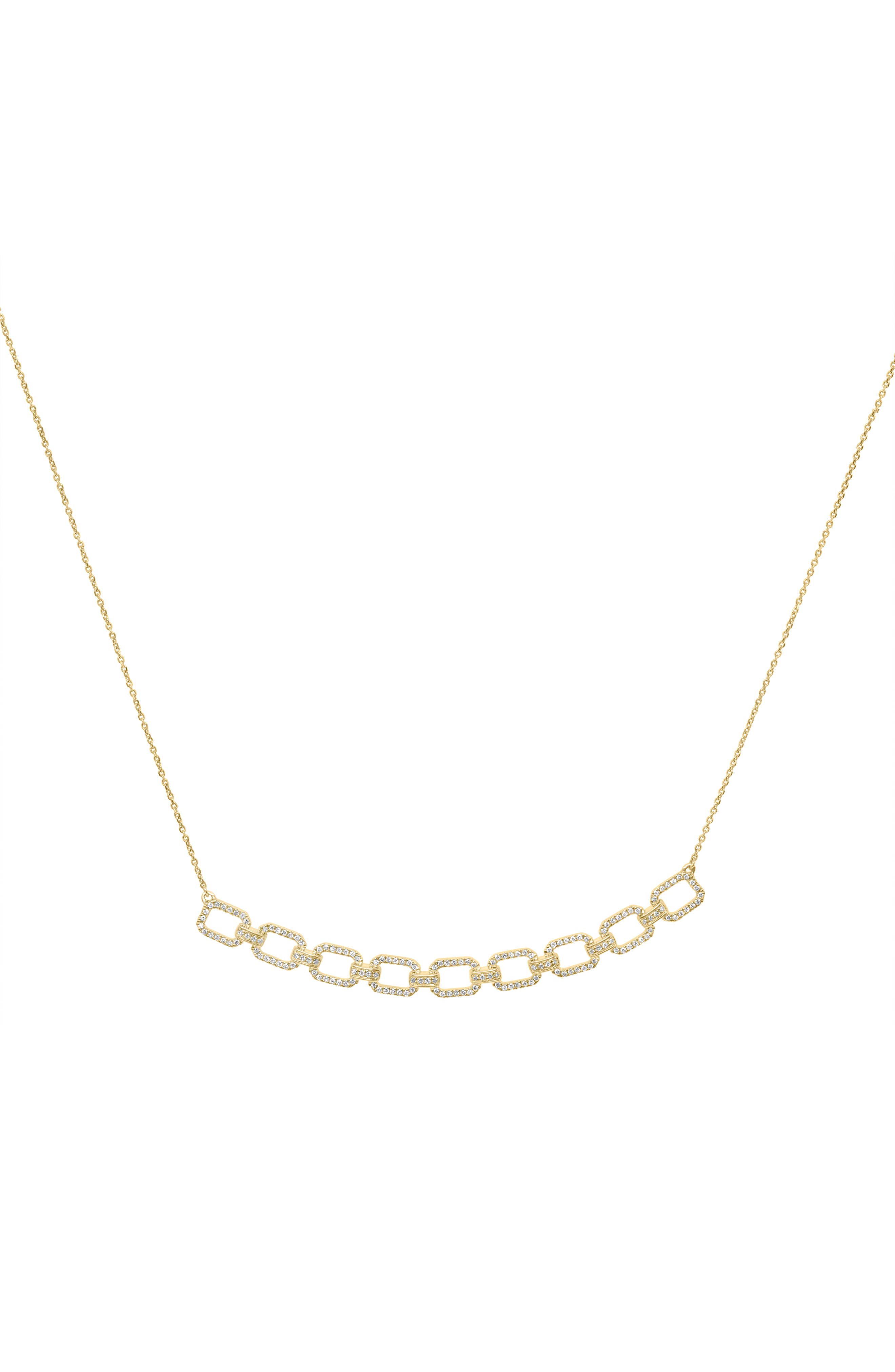 EFFY Diamond Chain Link Pendant Necklace
