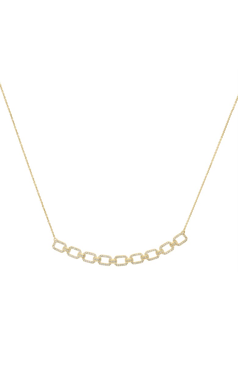 EFFY Diamond Chain Link Pendant Necklace, Main, color, Gold