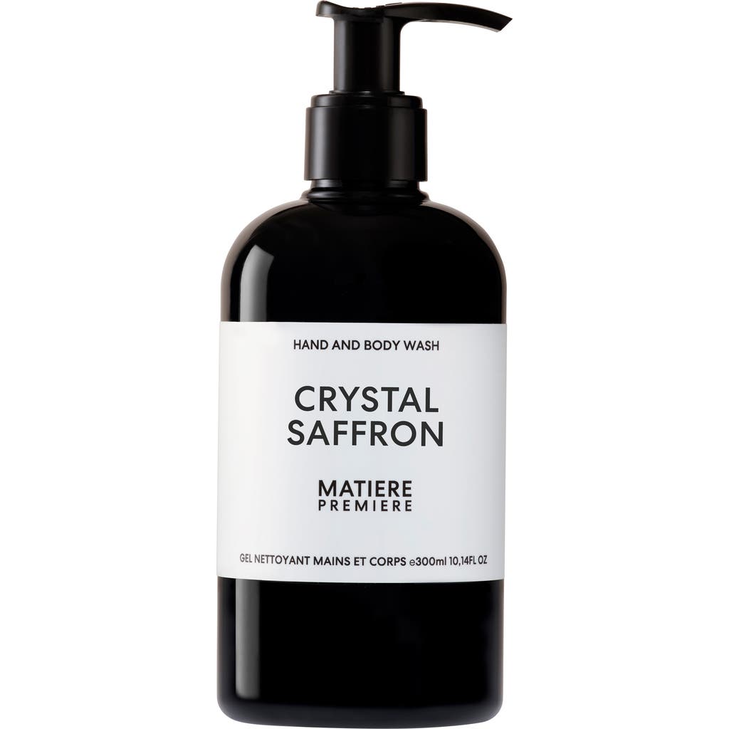 Matiere Premiere Crystal Saffron Hand & Body Wash In Transparent