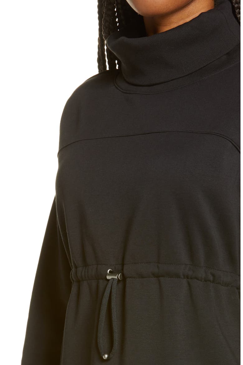 Women's Amazing Cinch Waist Pullover, Alternate, color, BLACK