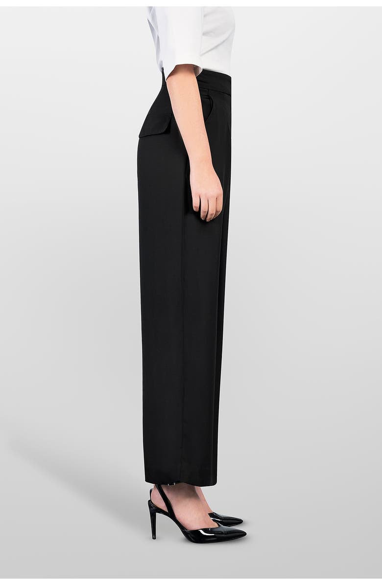 LAURA APARICIO Palazzo Pants, Alternate, color, Black