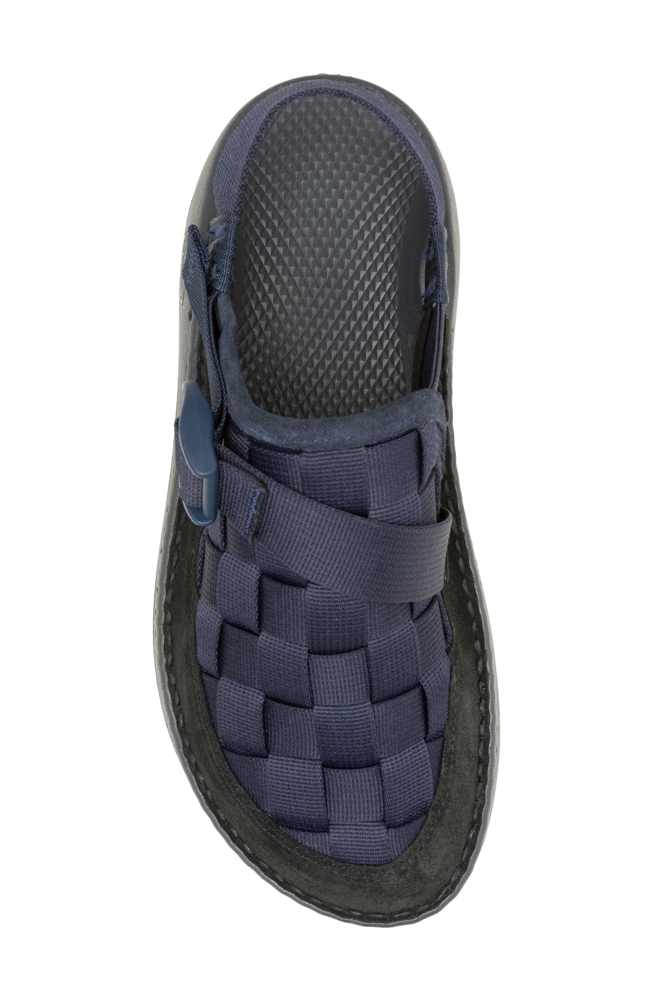Canyon Woven Clog, Alternate, color, NAVY ALLOY