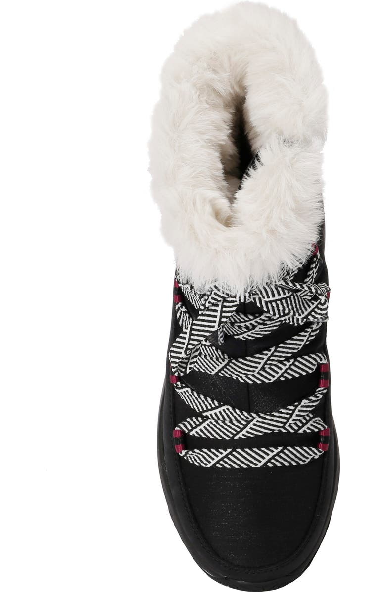 Spyder Camden Faux Fur Trim Waterproof Insulated Boot, Alternate, color,